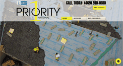 Desktop Screenshot of priorityonenational.com